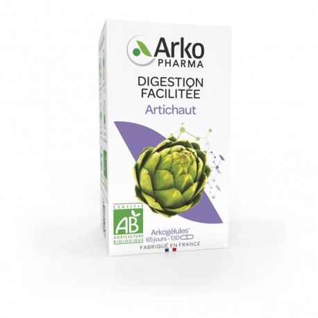 Arkogélules Artichaut Bio 130 Gélules 3578835503180