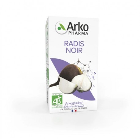 Arkogélules Radis Noir Bio 40 Gélules 3578835501957