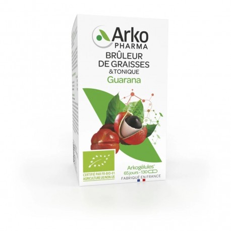 Arkogélules Guarana Bio 130 Gélules 3578835500653