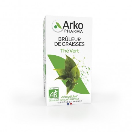 Arkogelules Green Tea Bio 40 Capsules 3578835501186