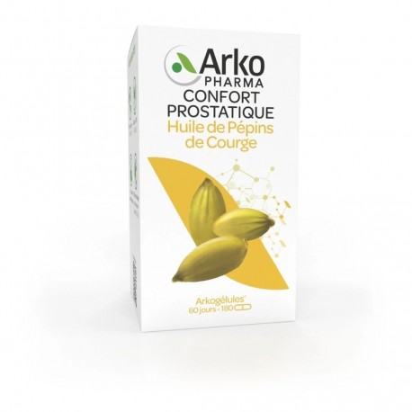 Arkogélules Huile de Pépins de Courge 180 Capsules 3578835502091