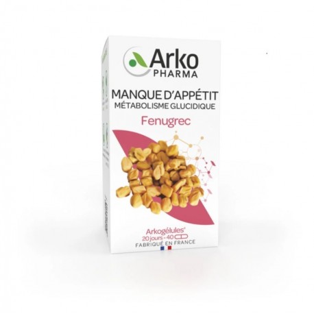 Arkogelules Fenugreek Bio 40 Capsules 3578835501940