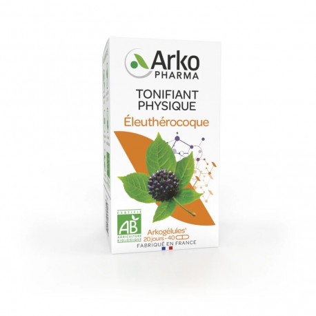 Arkogelules Eleutherococcus Bio 40 Capsules 3578835502220