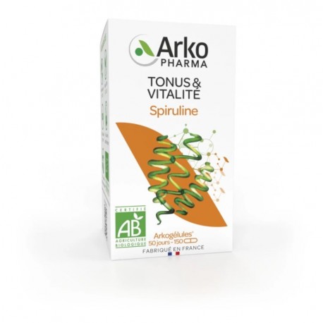 Arkogélules Spiruline Bio 150 Gélules 3578835500592