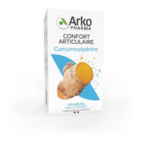 Arkogélules Curcuma Piperine Bio 130 Gélules 3578835501780