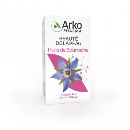 Arkogélules Huile de Bourrache Bio 60 Capsules 3578835502121