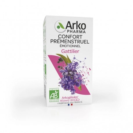 Arkogélules Gattilier Bio 60 Gélules 3578835500493