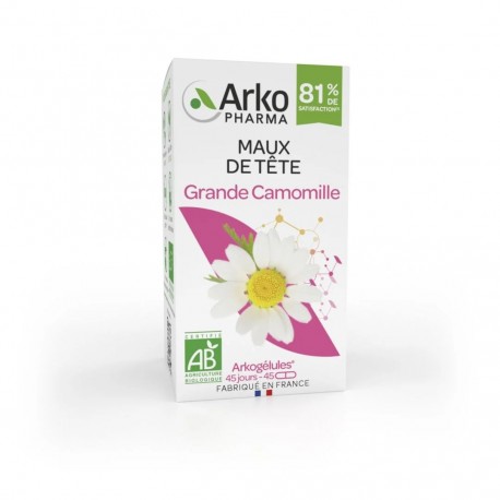 Arkogélules Grande Camomille Bio 45 Gélules 3578835502534