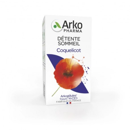 Arkogélules Coquelicot 45 Gélules 3401546906974