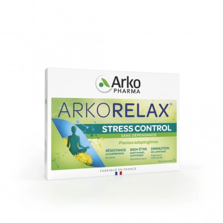 Arkopharma Arkorelax Stress Control 30 Tablets 3401560273274