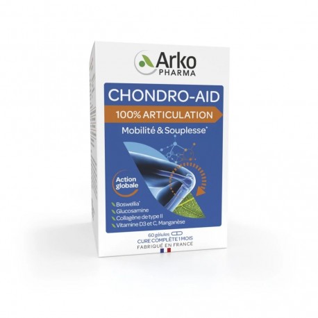 Arkopharma Chondro-Aid 100% Joint 60 Capsules 3578835503432
