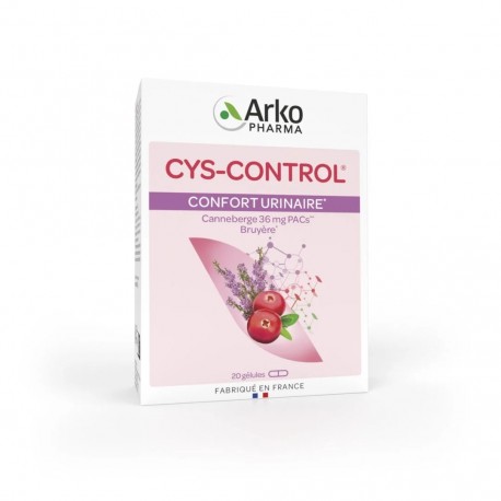 Arkopharma Cys-Control Confort Urinaire 20 Gélules 3578830132439