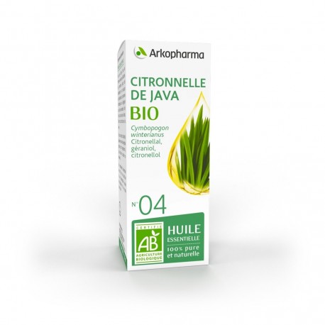 Arkopharma Huile Essentielle Citronnelle de Java Bio 10 ml 3578835501384