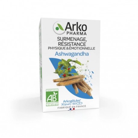 Arkogelules Ashwagandha Bio 60 Capsules 3578835503661