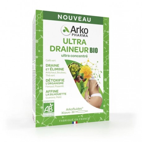 Arkopharma Arkofluides Ultra Draineur Bio 30 Vials 3578835504842