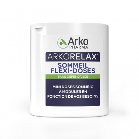 Arkopharma Arkorelax Sommeil Flexi-Doses 60 Mini Comprimés Sublingaux 3578835504804