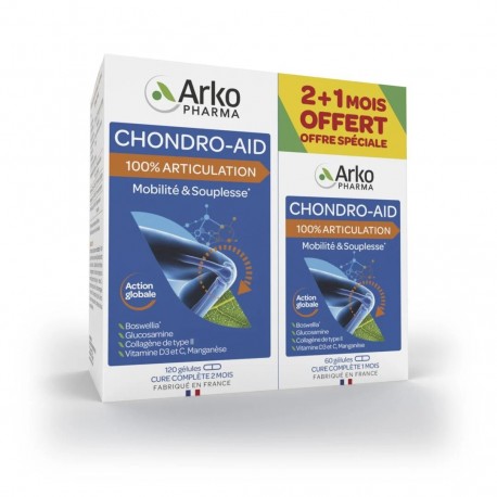 Arkopharma Chondro-Aid 100% Joint 180 Capsules 3578835504354