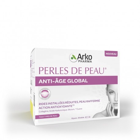 Arkopharma Perles de Peau Anti-Âge Global 30 Sticks 3578835504958