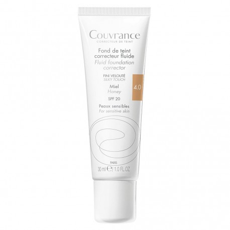 Avène Couvrance Fond de Teint Correcteur Fluide 04 Miel 30 ml 3282770100556