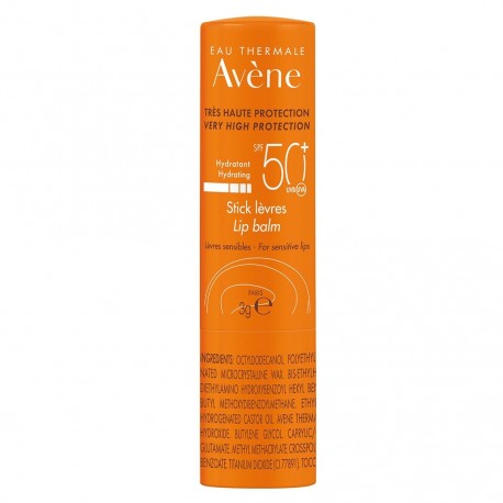 Avène Sun Care Lip Balm SPF50+ 3 g 3282770204797
