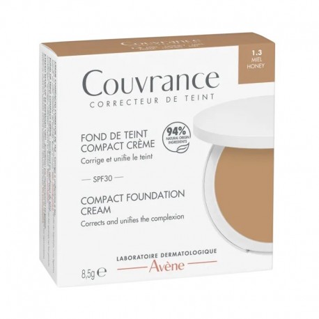 Avène Couvrance Fond de Teint Compact Crème Miel 1.3 8,5 g 3282770146073