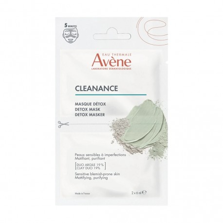 Avène Cleanance Detox Mask 2 x 6 ml 3282770390438
