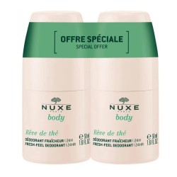 Nuxe Body Rêve de Thé Déodorant Fraîcheur 24H 2 x 50 ml 3264680025587