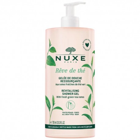 Nuxe Body Rêve de Thé Revitalising Shower Gel 750 ml 3264680038884