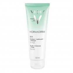 Vichy Normaderm 3 en 1 Exfoliant + Nettoyant + Masque 125 ml 3337875414067
