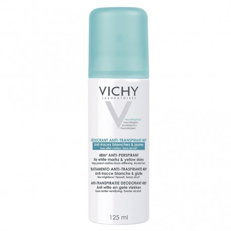Vichy Anti-Perspirant Deodorant 48H No White Marks 125 ml 3337871324582