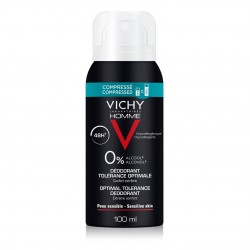 Vichy Homme Déodorant 48H Tolérance Optimale 100 ml