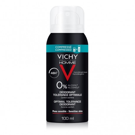 Vichy Homme Déodorant 48H Tolérance Optimale 100 ml 3337875703154