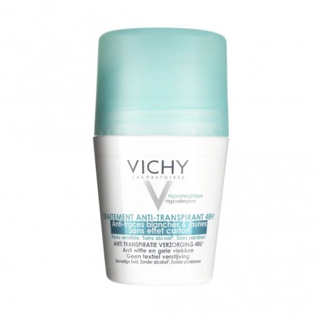 Vichy Déodorant Anti-Transpirant 48H Anti-Traces Roll-On 50 ml 3337871324599