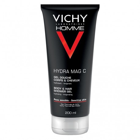 Vichy Homme Mag-C Body & Hair Shower Gel 200 ml 3337871320355