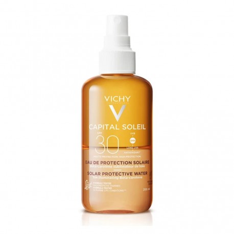 Vichy Capital Soleil Solar Protective Water Enhanced Tan SPF30 200 ml 3337875585217