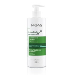 Vichy Dercos Anti-Dandruff Dermatological Shampoo Normal to Oily Hair 390 ml