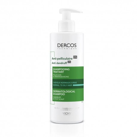 Vichy Dercos Anti-Dandruff Dermatological Shampoo Normal to Oily Hair 390 ml 3337871331290