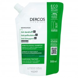 Vichy Dercos Anti-Dandruff Dermatological Shampoo Normal to Oily Hair Eco-Refill 500 ml 3337875787192