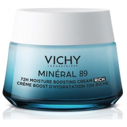 Vichy Minéral 89 Crème Boost d'Hydratation 72H Riche 50 ml 3337875839501