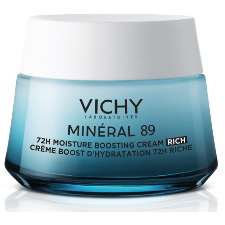 Vichy Minéral 89 72H Moisture Boosting Rich Cream 50 ml 3337875839501