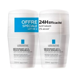 La Roche-Posay Déodorant Physiologique 24H Roll-On 2 x 50 ml 3433425003979