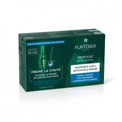 René Furterer Triphasic Reactional Rituel Antichute Traitement Antichute Réactionnelle 12 Ampoules 3282770395693