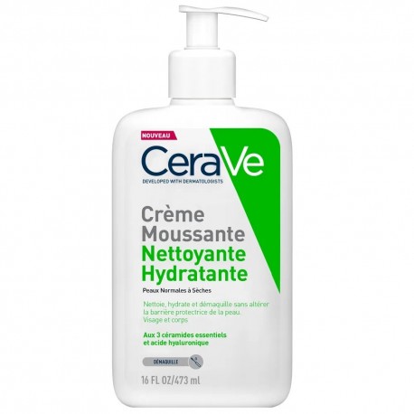 CeraVe Hydrating Cream-to-Foam Cleanser 473 ml 3337875884389