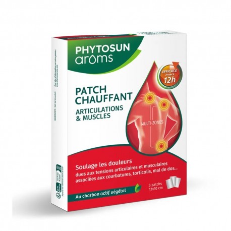 Phytosun Arôms Patch Chauffant Articulations & Muscles 3595890250057