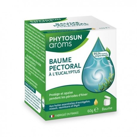 Phytosun Arôms Baume Pectoral à l'Eucalyptus 60 g 3595890246029