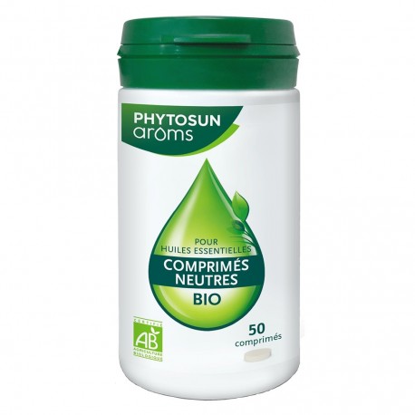 Phytosun Arôms Comprimés Neutres Bio 50 Comprimés 3595895306834