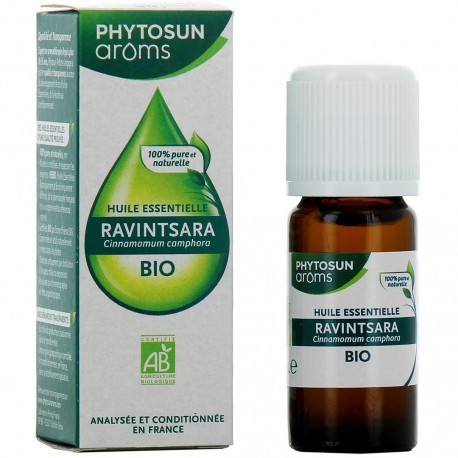 Phytosun Arôms Huile Essentielle Ravintsara Bio 10 ml 3595895317779