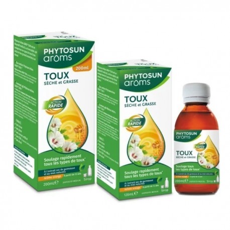 Phytosun Aroms Dry & Oily Cough Syrup 200 ml 5400951004150