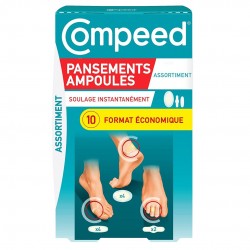 Compeed Blister Plasters Mixed Sizes 10 Plasters
