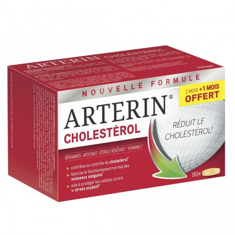 Arterin Cholesterol 90 Tablets 3595890250873